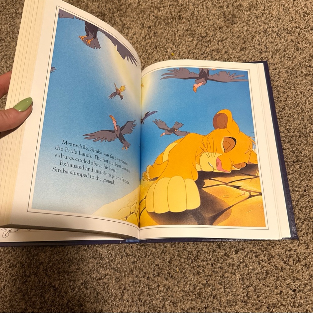 Disney Read to Me Treasury Classics Tales  Gold Leaf Pages Hardcover EUC - Picture 5 of 11